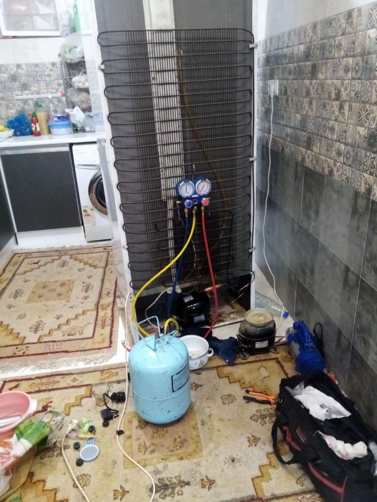 تعمیر انواع یخچال و فریزر